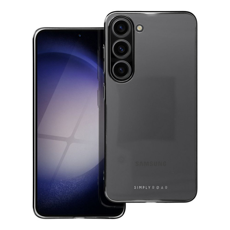 Samsung Galaxy S23 5G Hülle Roar Pure Simple Fit  Schwarz
