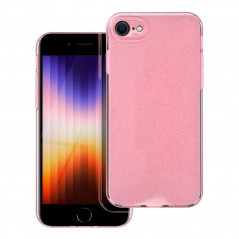 Apple iPhone SE 2022 5G Hülle CLEAR 2mm BLINK Rosa