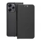 XIAOMI Redmi 12 Book Handytaschen LUNA Book Carbon Kohlenstoff-Faser, Elegant  Schwarz
