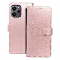XIAOMI Redmi 12 Book Handytaschen MEZZO Book Mandala  Roségold