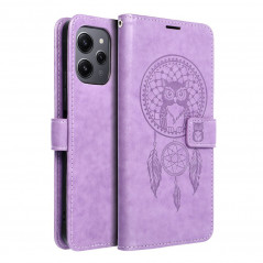 XIAOMI Redmi 12 Book Handytaschen MEZZO Book Traumfänger  Lila (Purple)
