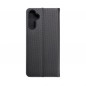 Samsung Galaxy A14 5G Book Handytaschen LUNA Book Carbon Kohlenstoff-Faser, Elegant  Schwarz