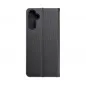 Samsung Galaxy A14 5G Book Handytaschen LUNA Book Carbon Kohlenstoff-Faser, Elegant  Schwarz
