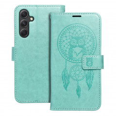 Samsung Galaxy A54 Book Handytaschen MEZZO Book Traumfänger  Grün