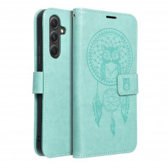 Samsung Galaxy A54 Book Handytaschen MEZZO Book Traumfänger  Grün