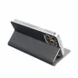 Samsung Galaxy A34 Book Handytaschen LUNA Book Carbon Kohlenstoff-Faser, Elegant  Schwarz