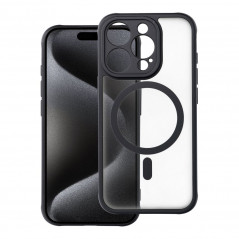 Apple iPhone 15 Pro Hülle Full Matte Mag Cove MagSAFE  Schwarz