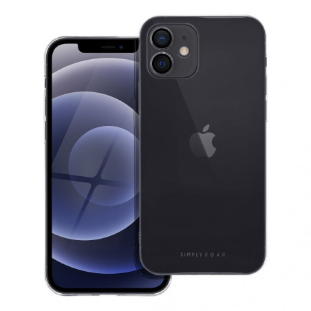Apple iPhone 12 Hülle Roar Pure Simple Fit  Durchsichtbar