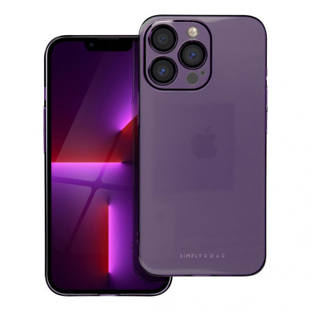 Apple iPhone 13 Pro Hülle Roar Pure Simple Fit  Lila (Purple)