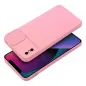 Apple iPhone XS Hülle Slide Hell-Pink