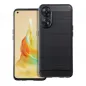 Oppo Reno8 T Hülle Carbon Elegant  Schwarz