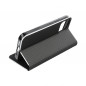 XIAOMI Redmi 12C Book Handytaschen LUNA Book Carbon Kohlenstoff-Faser, Elegant  Schwarz