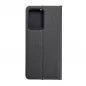 XIAOMI Redmi Note 12 Pro 5G Book Handytaschen LUNA Book Carbon Kohlenstoff-Faser, Elegant  Schwarz