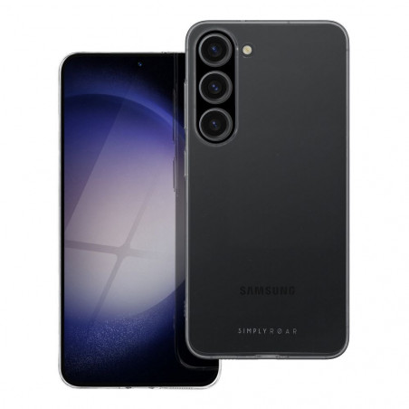 Samsung Galaxy S23 5G Hülle Roar Pure Simple Fit  Durchsichtbar