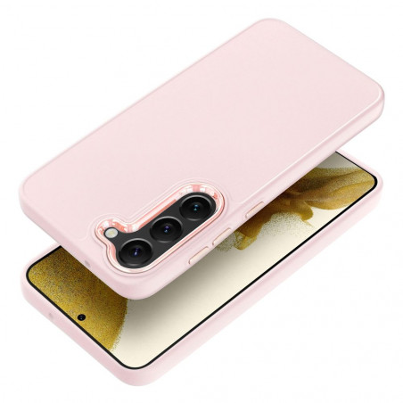 Samsung Galaxy S23 5G Hülle FRAME Elegant  Puderrosa