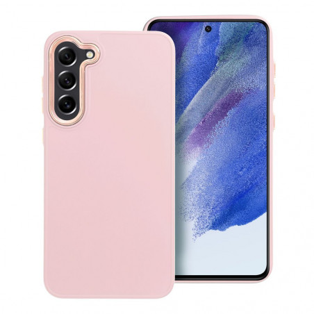 Samsung Galaxy S23 Plus 5G Hülle FRAME Elegant  Puderrosa