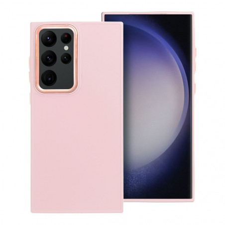 Samsung Galaxy S23 Ultra 5G Hülle FRAME Elegant  Puderrosa