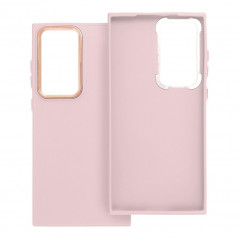 Samsung Galaxy S23 Ultra 5G Hülle FRAME Elegant  Puderrosa