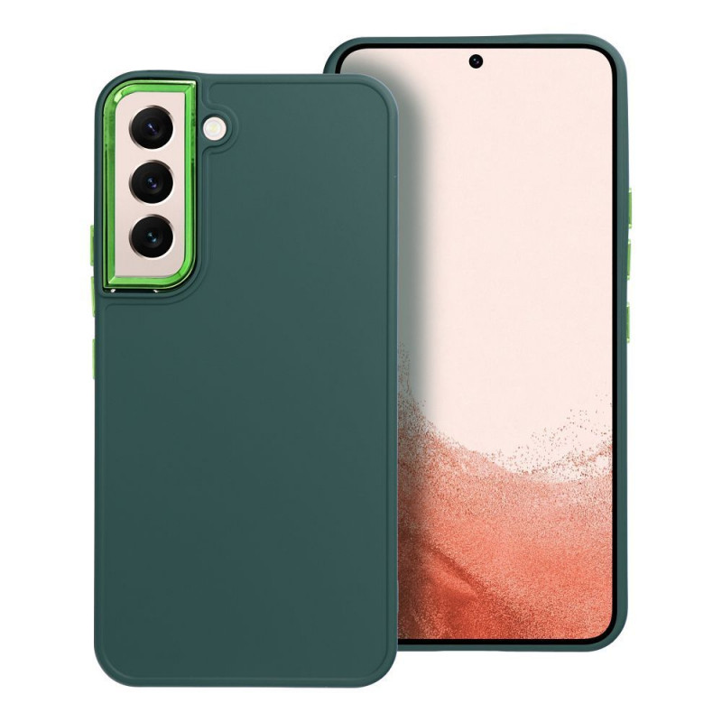 Samsung Galaxy S22 Hülle FRAME Elegant  Grün