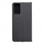 XIAOMI Redmi Note 12s Book Handytaschen LUNA Book Carbon Kohlenstoff-Faser, Elegant  Schwarz