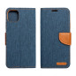 Samsung Galaxy A71 LTE Book Handytaschen CANVAS Book Navy blau
