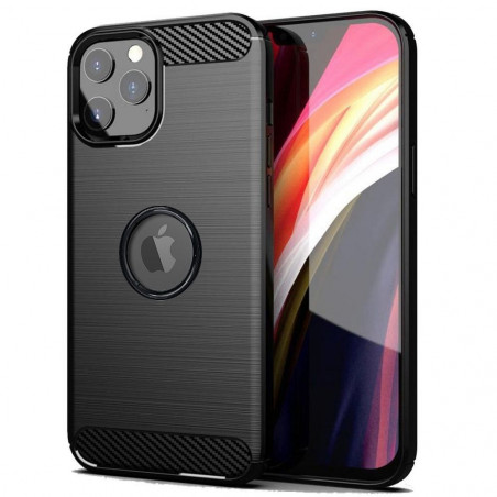 Apple iPhone 13 mini Hülle Carbon Elegant  Schwarz