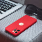 Apple iPhone 13 mini Hülle Soft Rot