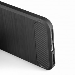 Apple iPhone 13 Hülle Carbon Elegant  Schwarz