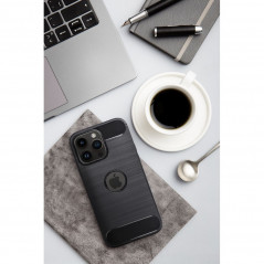 Apple iPhone 13 Hülle Carbon Elegant  Schwarz