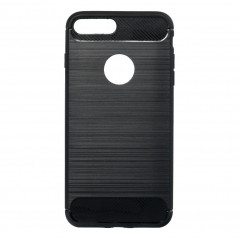 Apple iPhone 7 Plus Hülle Carbon Elegant  Schwarz