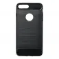 Apple iPhone 7 Plus Hülle Carbon Elegant  Schwarz