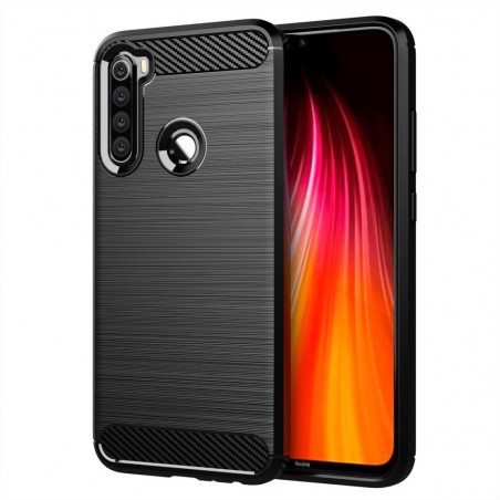 XIAOMI Redmi Note 8T Hülle Carbon Elegant  Schwarz