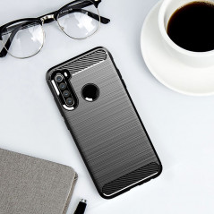 XIAOMI Redmi Note 8T Hülle Carbon Elegant  Schwarz