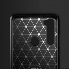 XIAOMI Redmi Note 8T Hülle Carbon Elegant  Schwarz
