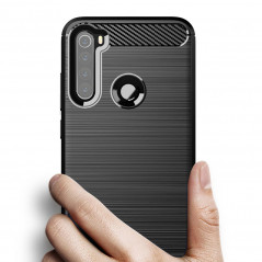 XIAOMI Redmi Note 8T Hülle Carbon Elegant  Schwarz