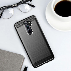 XIAOMI Redmi Note 8 Pro Hülle Carbon Elegant  Schwarz