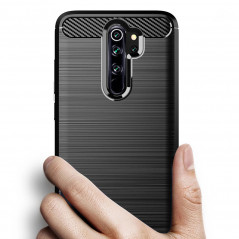 XIAOMI Redmi Note 8 Pro Hülle Carbon Elegant  Schwarz