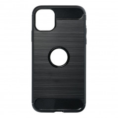Apple iPhone 11 Hülle Carbon Elegant  Schwarz
