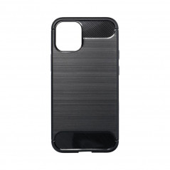 Apple iPhone 12 mini Hülle Carbon Elegant  Schwarz