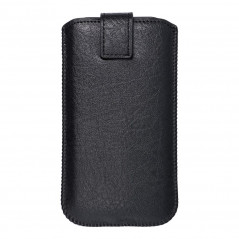 Apple iPhone 12 Universaletui Slim Kora 2 Schwarz 