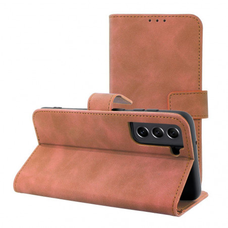 Samsung Galaxy S21 FE 5G Book Handytaschen TENDER Book Braun