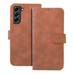 Samsung Galaxy S21 FE 5G Book Handytaschen TENDER Book Braun