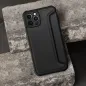 Apple iPhone 15 Plus Book Handytaschen Razor Book Kohlenstoff-Faser, Kohlenstoffmuster  Schwarz
