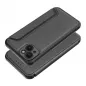 Apple iPhone 15 Plus Book Handytaschen Razor Book Kohlenstoff-Faser, Kohlenstoffmuster  Schwarz