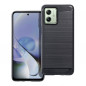 Motorola Moto G54 Hülle Carbon Elegant  Schwarz