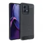 Motorola Moto G84 Hülle Carbon Elegant  Schwarz