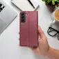 Samsung Galaxy S24 ULTRA Book Handytaschen Smart Magneto book Burgund