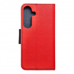 Samsung Galaxy S24 Book Handytaschen Fancy Book Rot / Marine