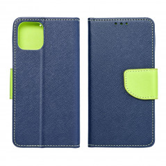 Samsung Galaxy S24 PLUS Book Handytaschen Fancy Book Marine / Limette