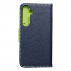 Samsung Galaxy S24 PLUS Book Handytaschen Fancy Book Marine / Limette